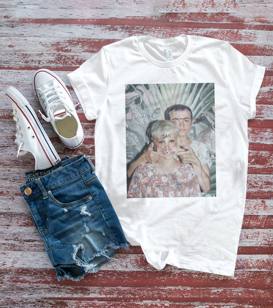 Emmy Lan Ian Faces Emmy Hartman Defaced Merch T-Shirt