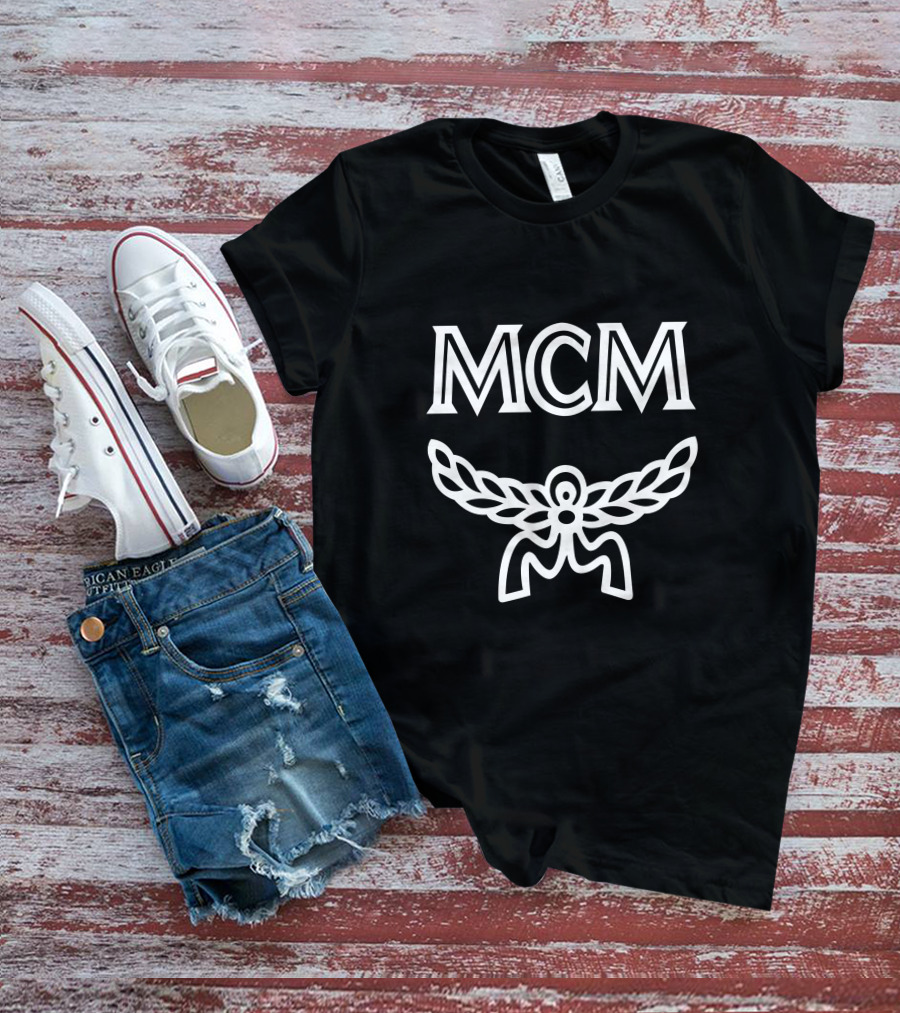 MCM Laurel Emblem Wings T-Shirt