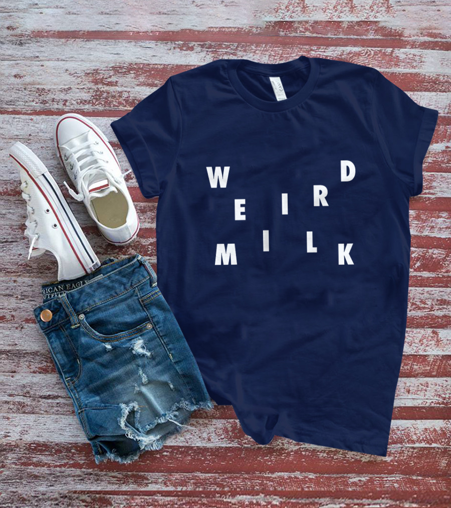 Weird Milk Merch Shop Unique Music T-Shirt