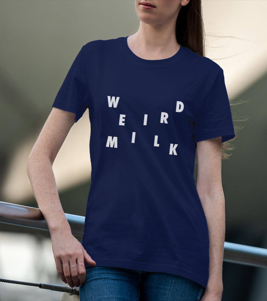 Weird Milk Merch Shop Unique Music T-Shirt