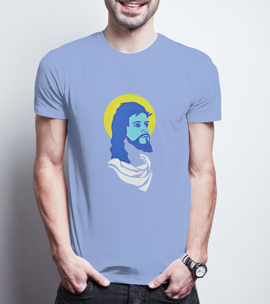 Bo Burnham Blue Halo Portrait Merch Bosus T-Shirt