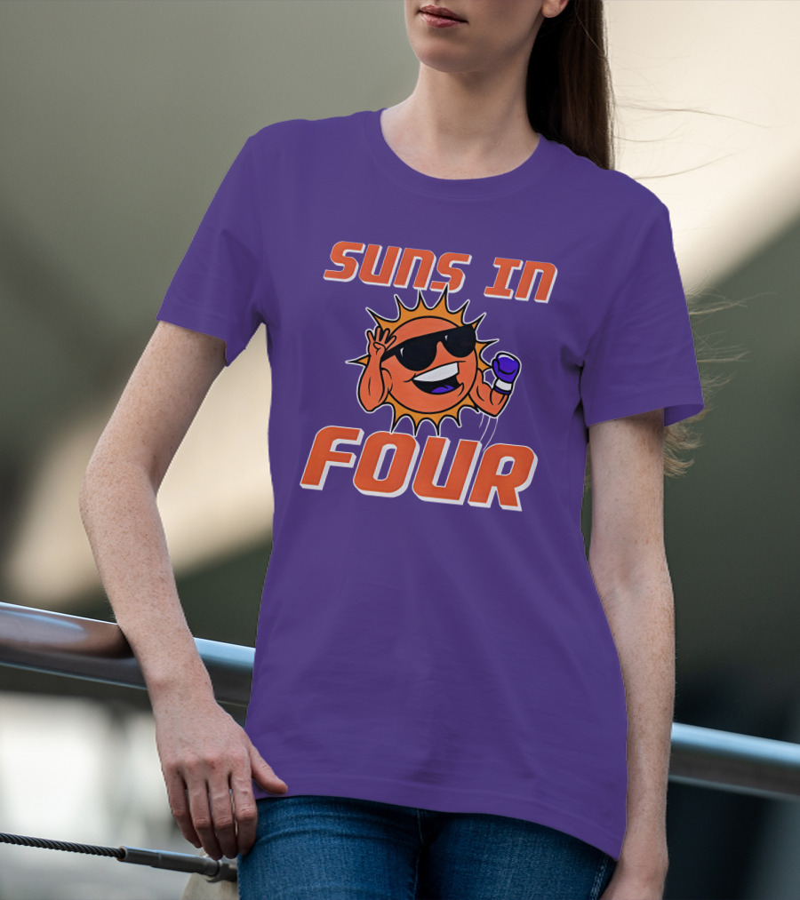 Suns In Four Dave Portnoy Merch Store T-Shirt