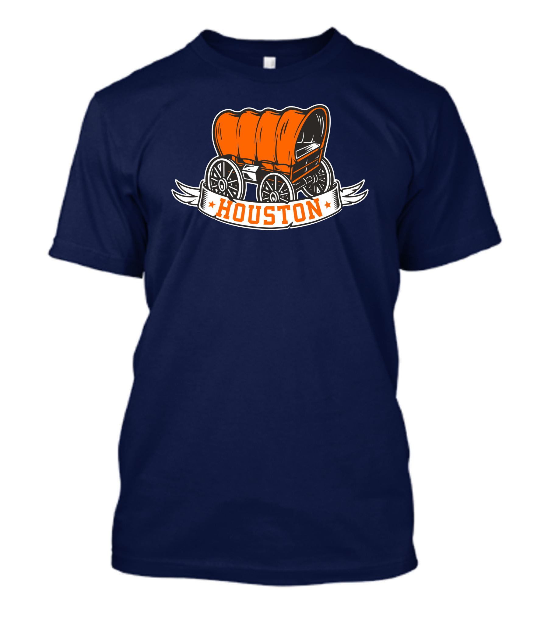 Houston Crush City Orange Wagon Ramshirts T-Shirt