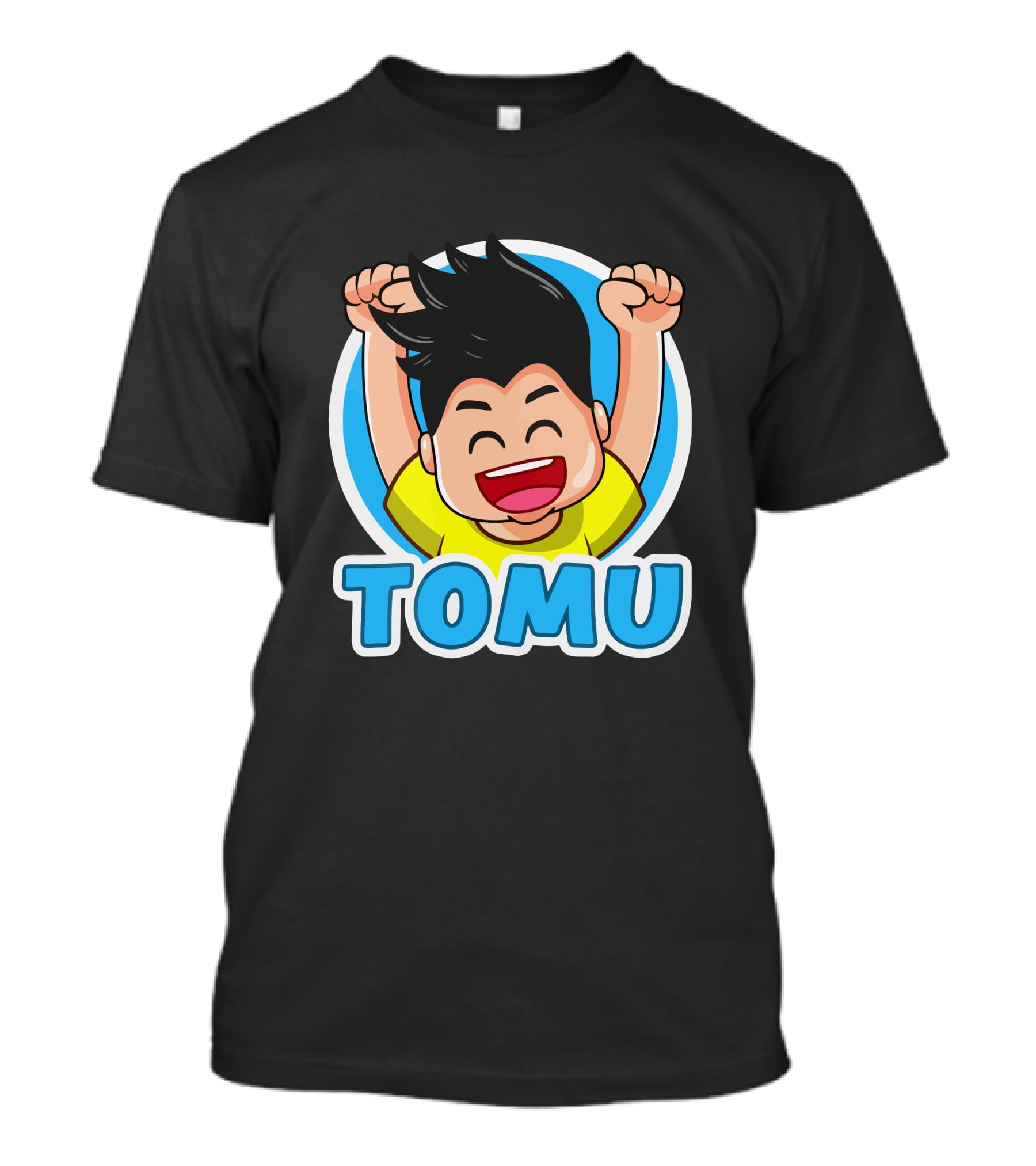 Shop Pandai.se Tomu Character Excitement Merch.se Store T-Shirt
