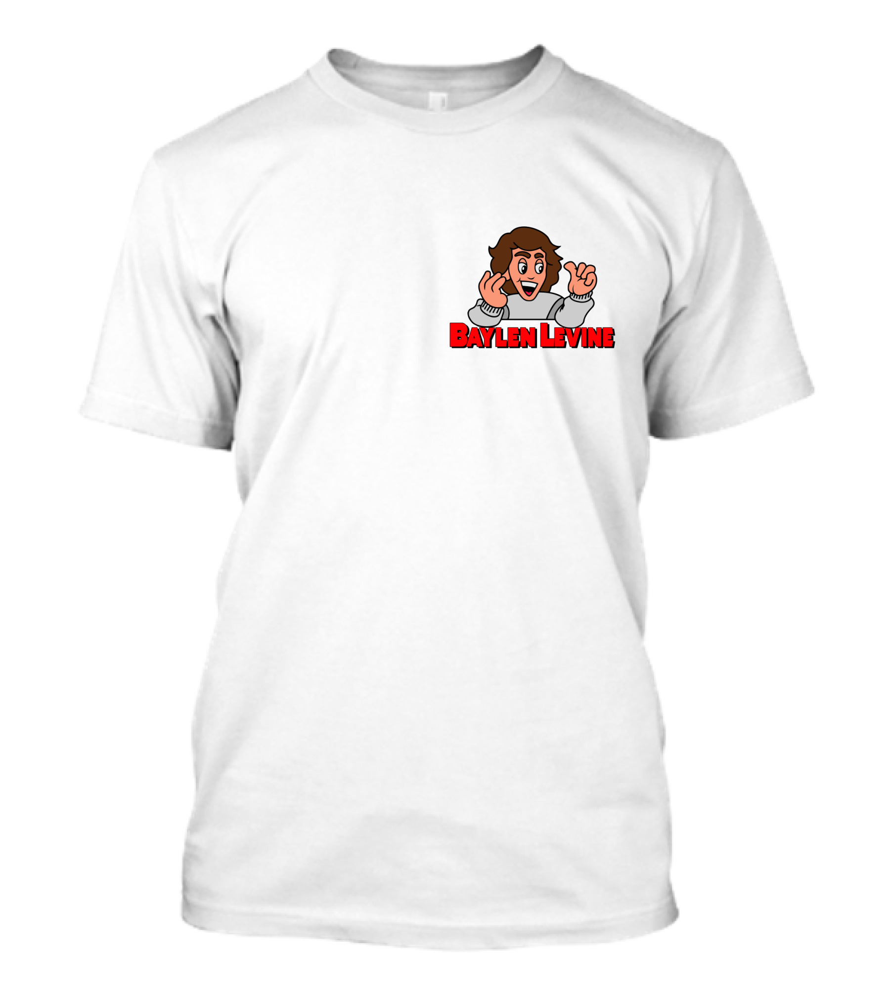 Baylen Levine Animated Character Design Shop Baylen Levine Merch Store T-Shirt
