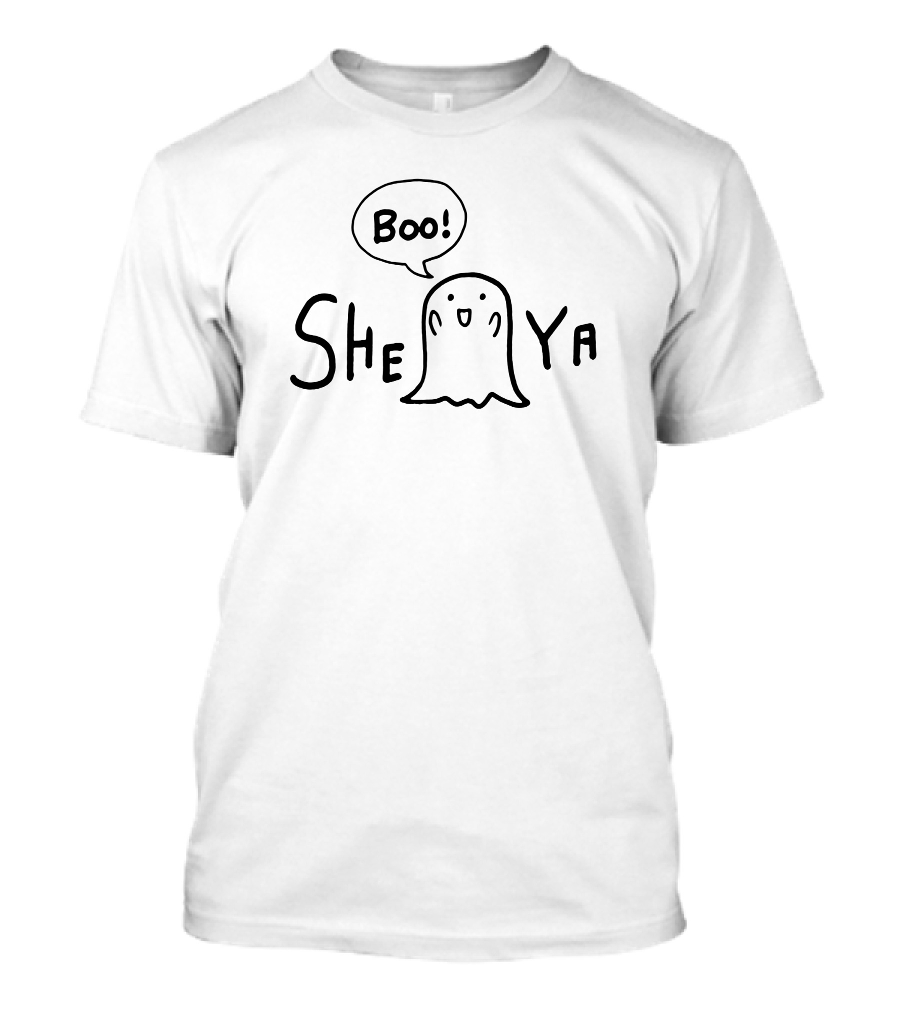 Paolo From Tokyo Merch She-Boo-Ya Ghost Drawing Shibuya T-Shirt