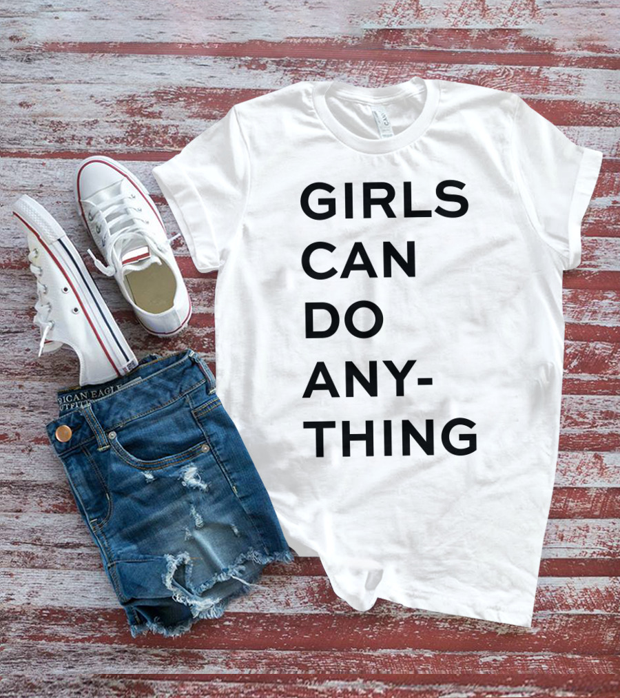 Girl Can Do Anything Girls Rock SB Amplify Women's History Month ZADIG&VOLTAIRE T-Shirt