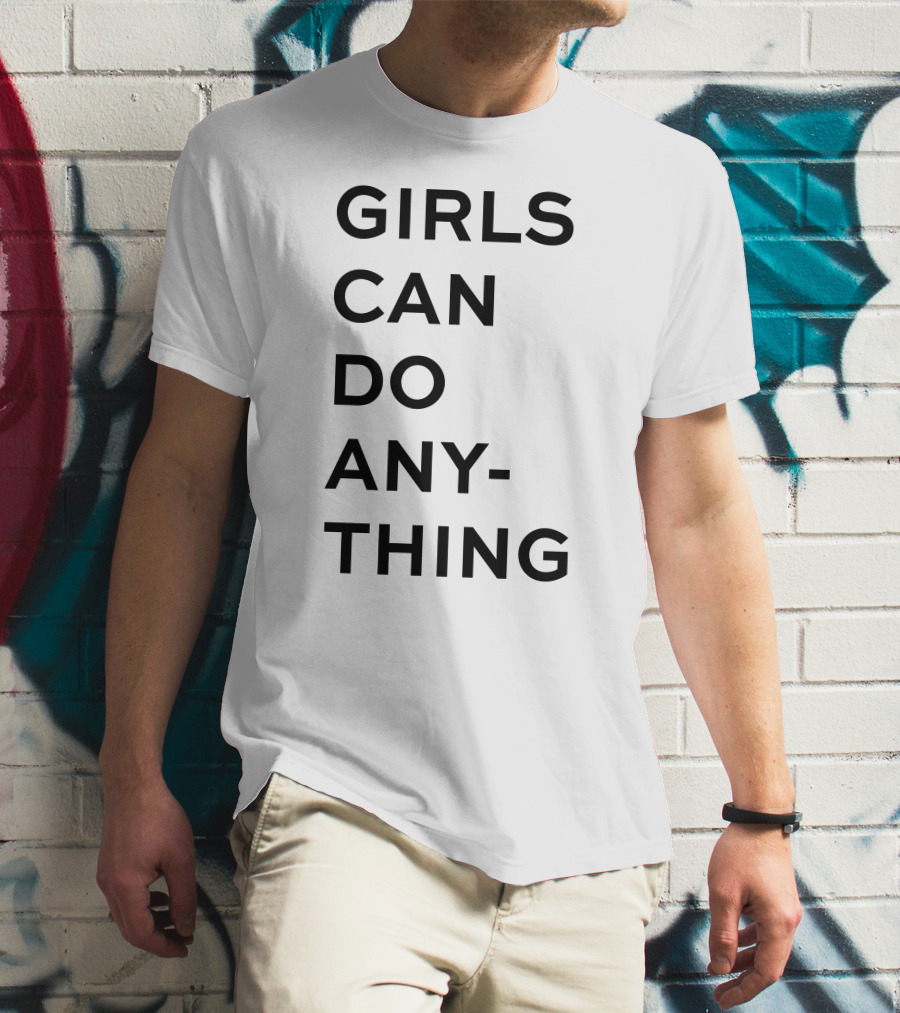Girl Can Do Anything Girls Rock SB Amplify Women's History Month ZADIG&VOLTAIRE T-Shirt