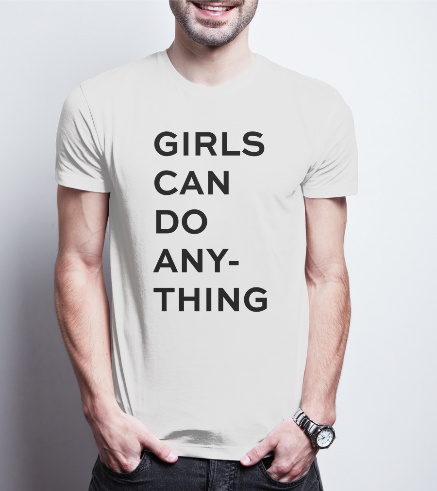 Girl Can Do Anything Girls Rock SB Amplify Women's History Month ZADIG&VOLTAIRE T-Shirt