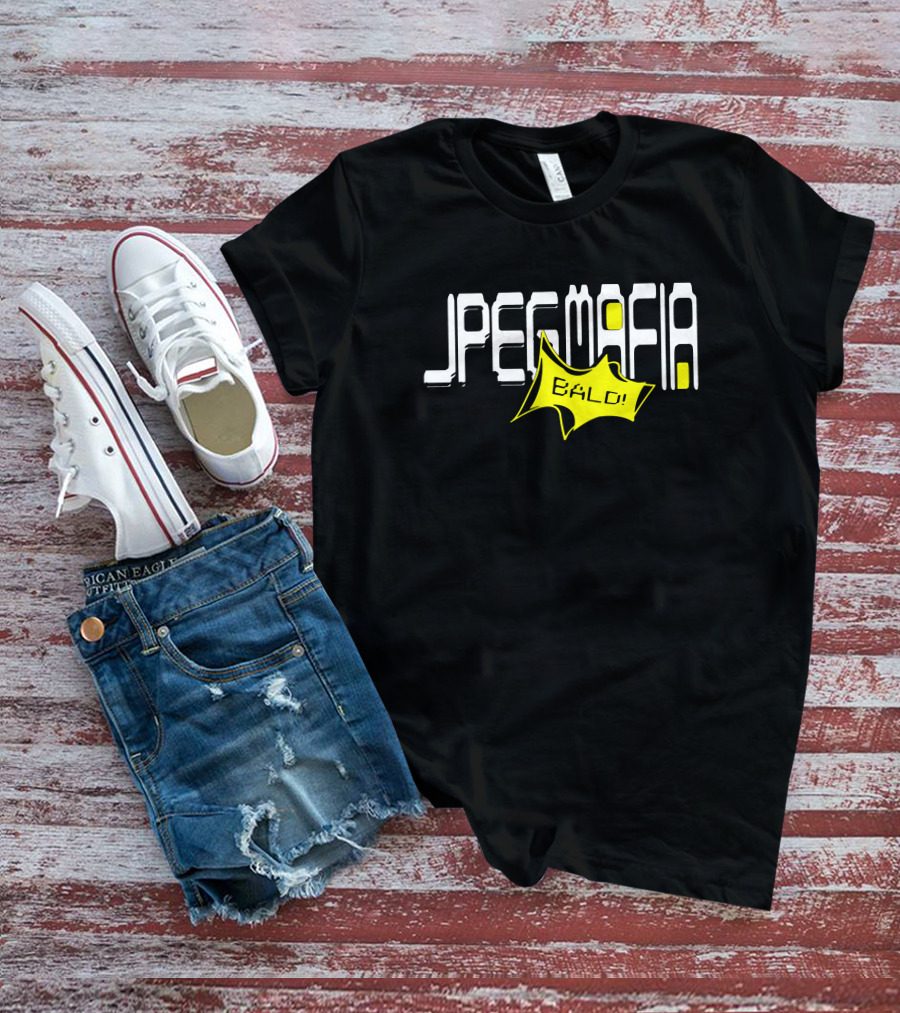 Jpegmafia Merch Jpegmafia Bald Peggy Bald Comic T-Shirt