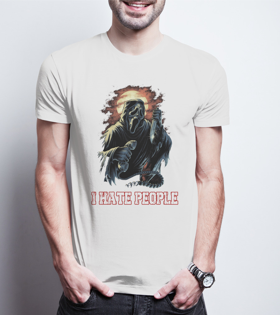 Ghostface I Hate People T-Shirt