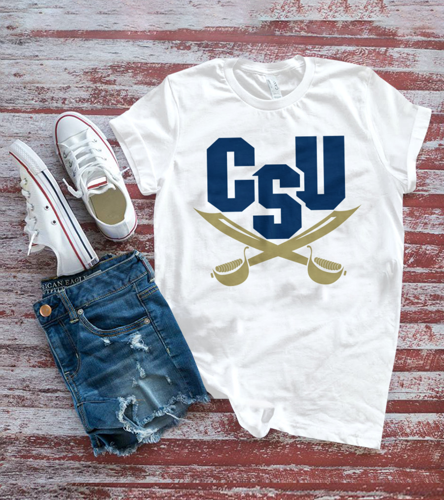 CSU Buccaneers Crossed Sabers T-Shirt