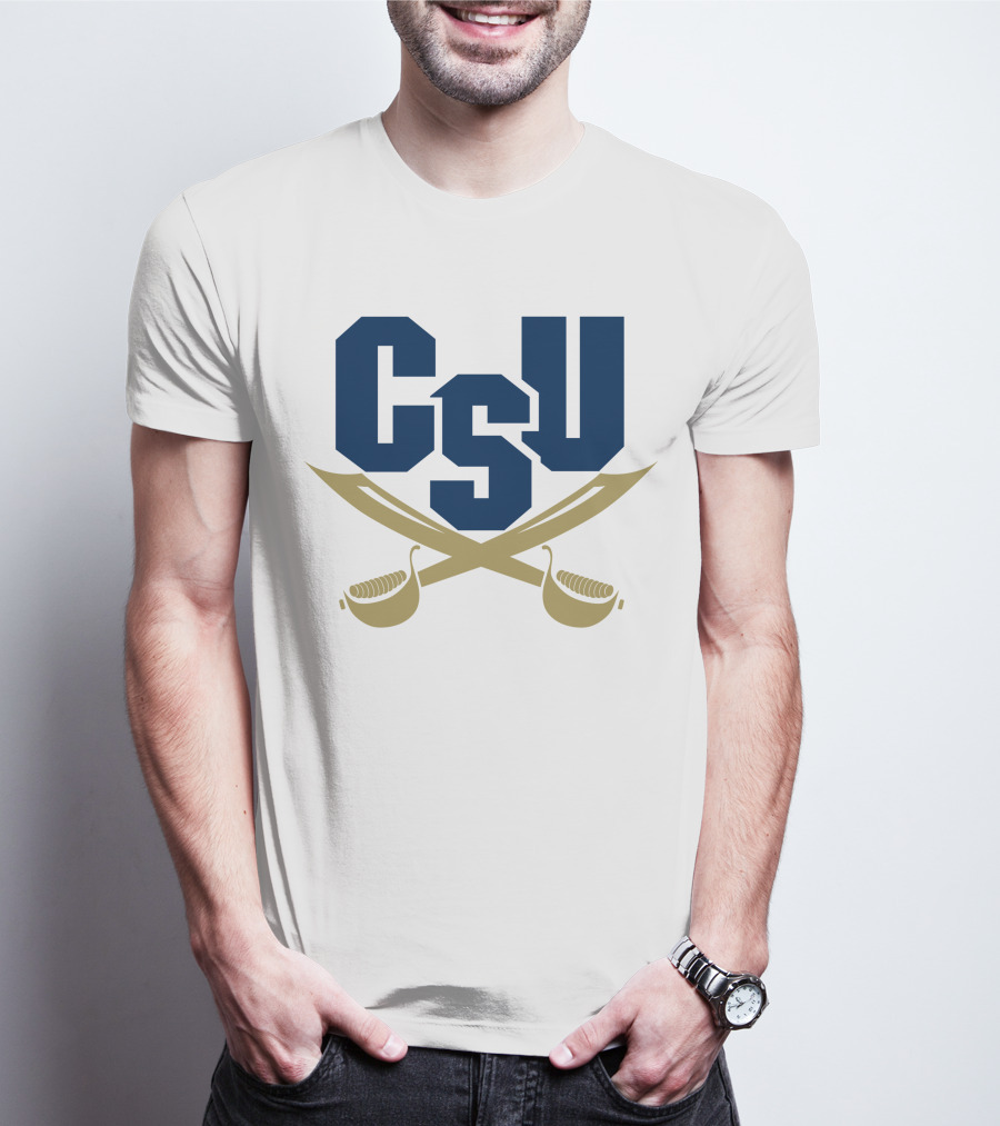 CSU Buccaneers Crossed Sabers T-Shirt