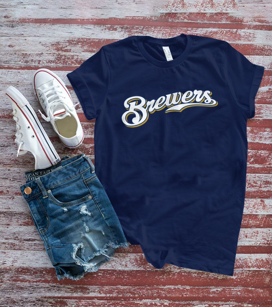 Milwaukee Brewers Script T-Shirt