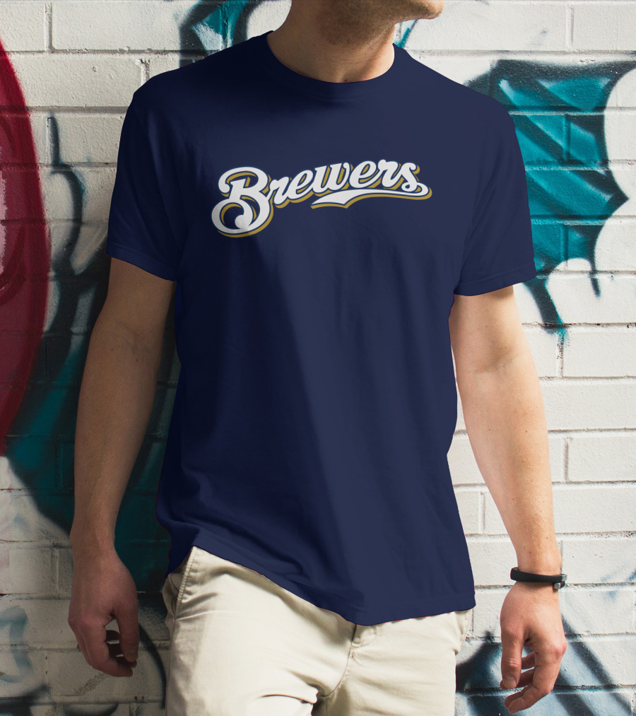 Milwaukee Brewers Script T-Shirt