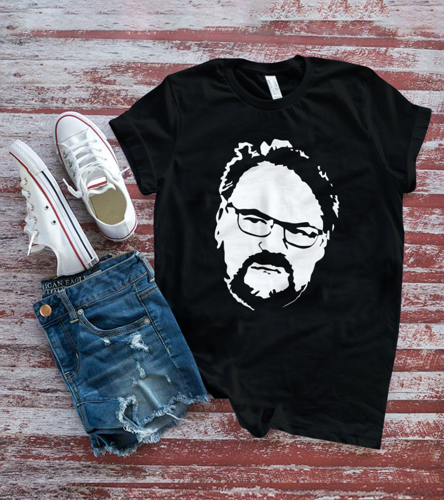 Tony Schiavone Black And White Face WWE AEW Commentator T-Shirt