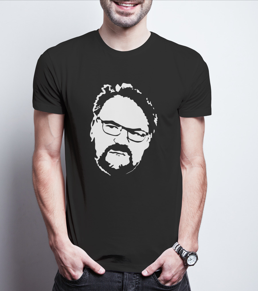 Tony Schiavone Black And White Face WWE AEW Commentator T-Shirt