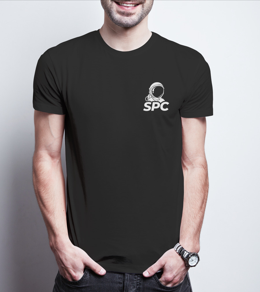 SPC Space Punks Club Astronaut Logo Merch T-Shirt