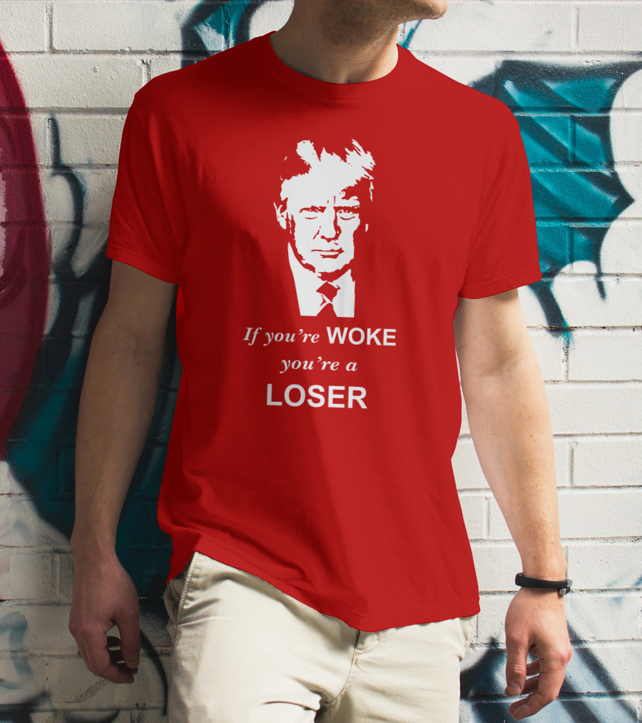 Sebastian Gorka Drg Merch If You're Woke You're A Loser Red T-Shirt