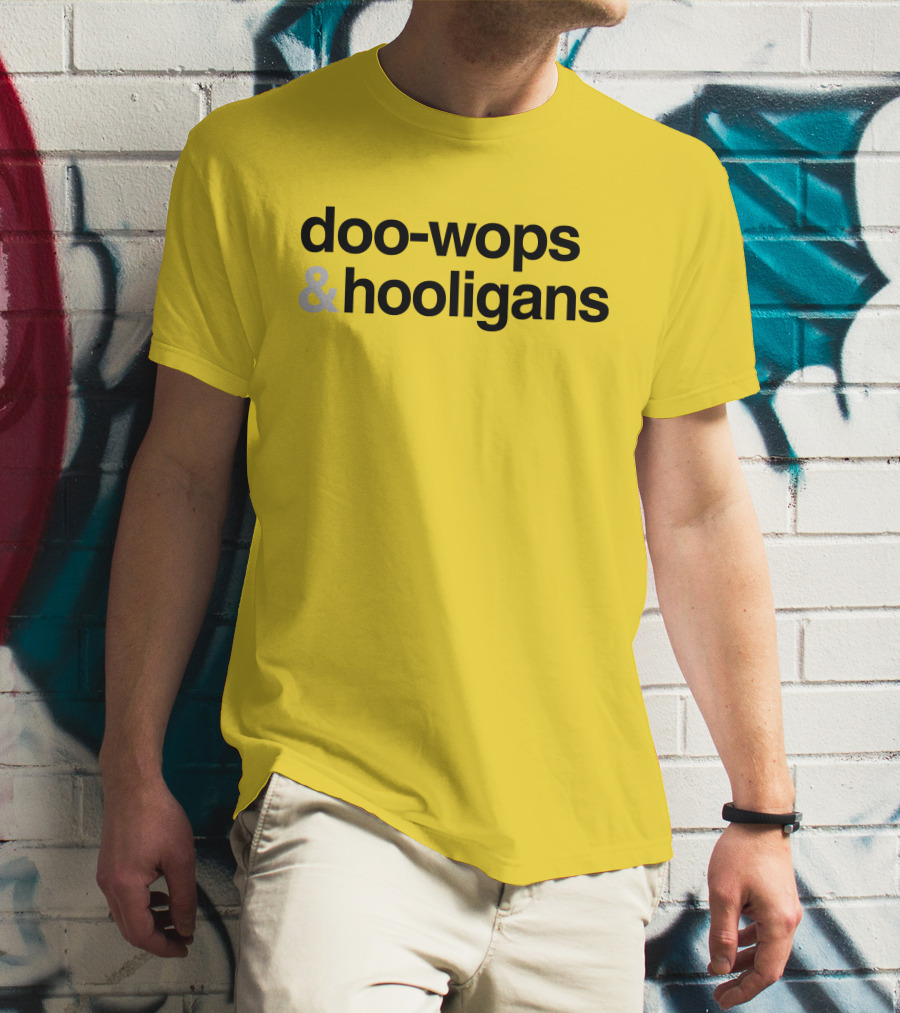 Bruno Mars Doo-Wops And Hooligans Merchandise T-Shirt