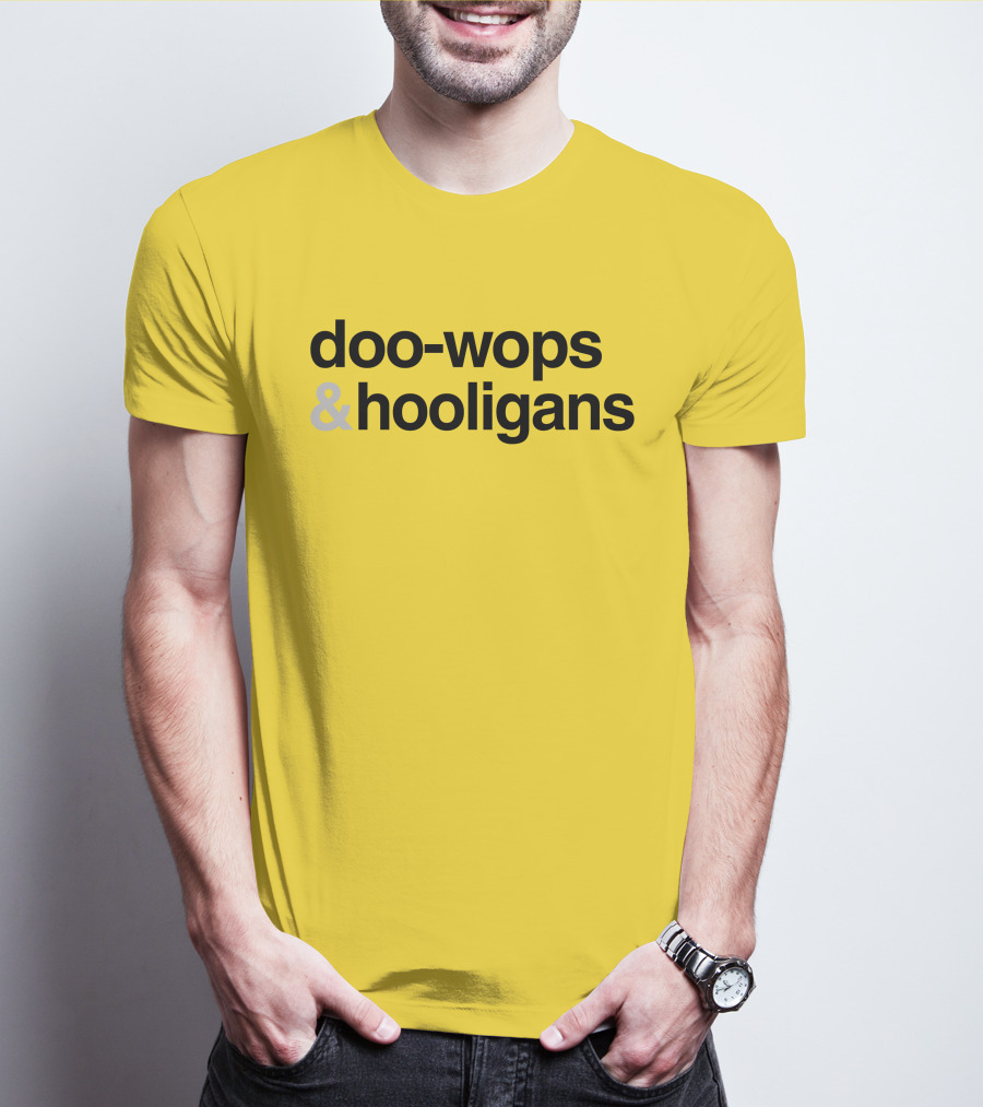 Bruno Mars Doo-Wops And Hooligans Merchandise T-Shirt