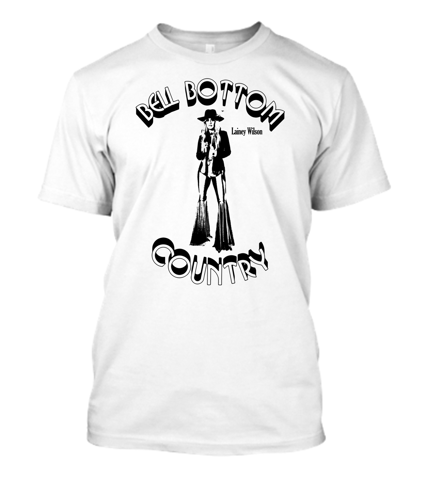 Lainey Wilson Bell Bottom Country Western T-Shirt