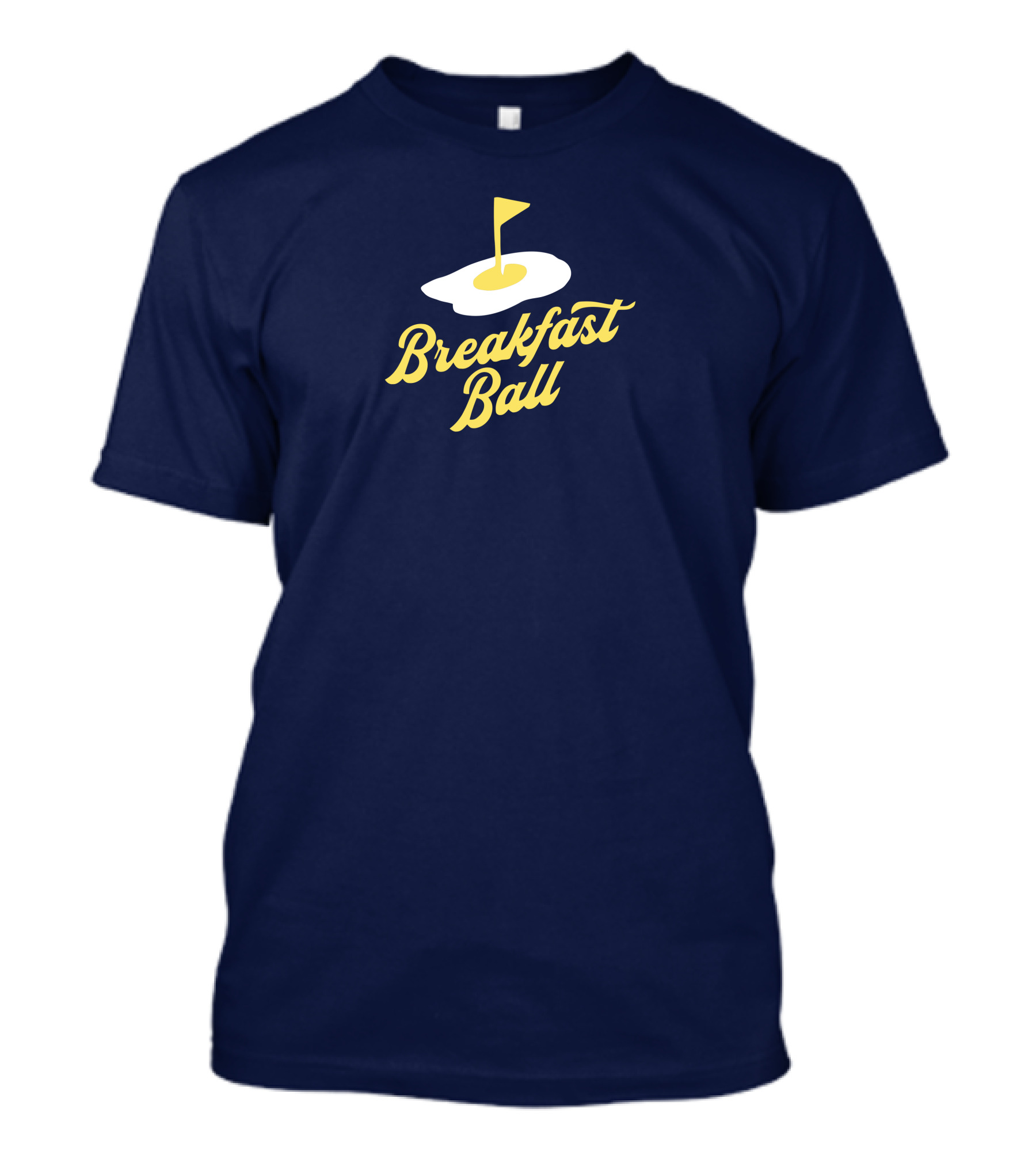 You Betcha Breakfast Ball Egg Golf Flag Crewneck T-Shirt