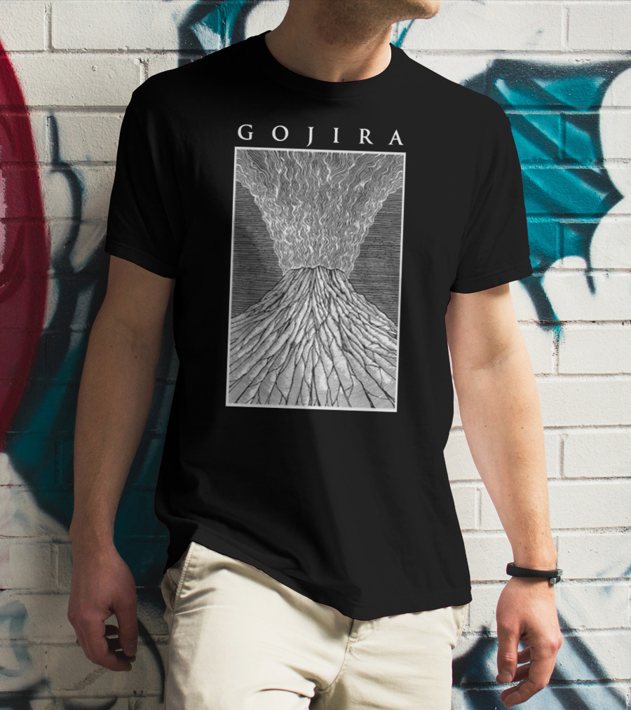 GOJIRA Volcano Eruption T-Shirt