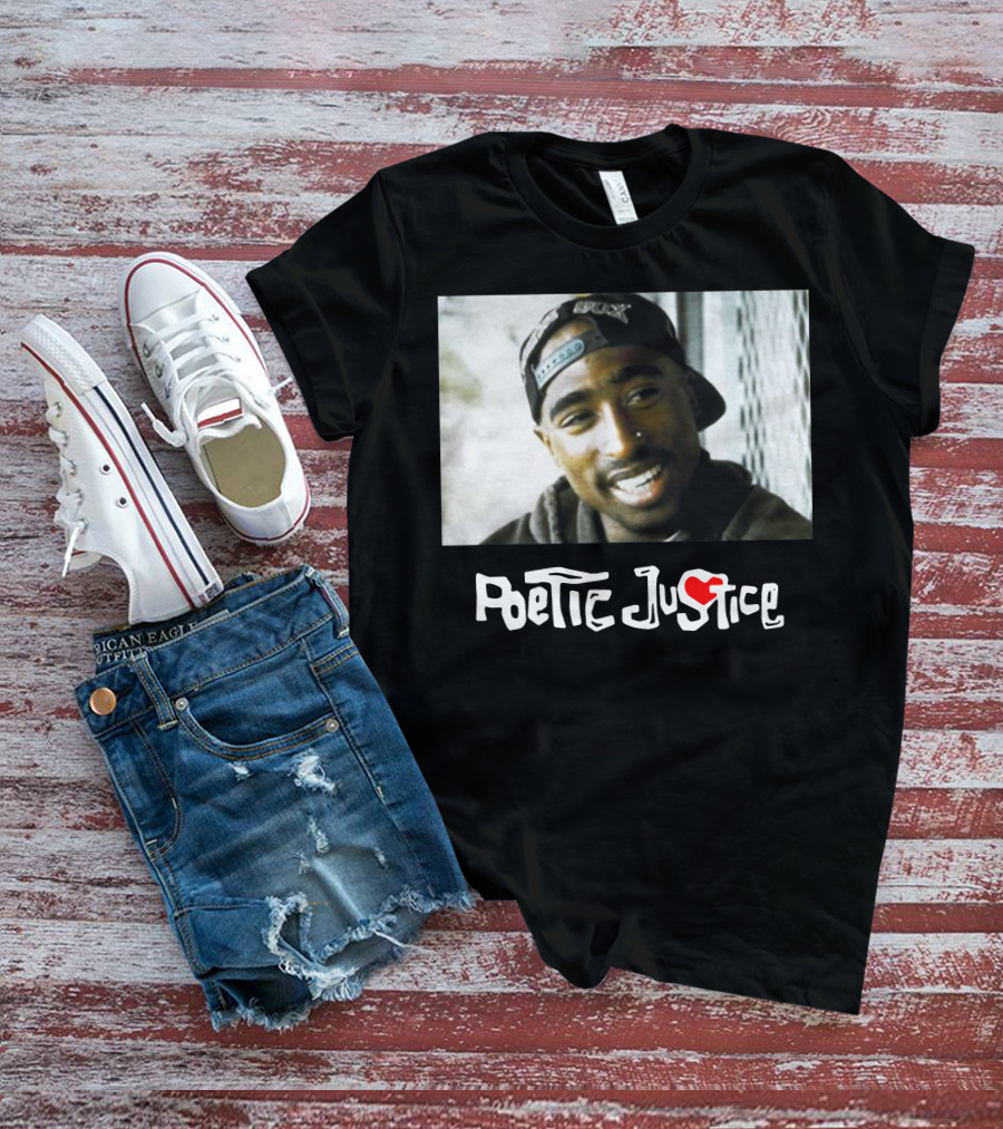 Poetic Justice Tupac Shakur T-Shirt