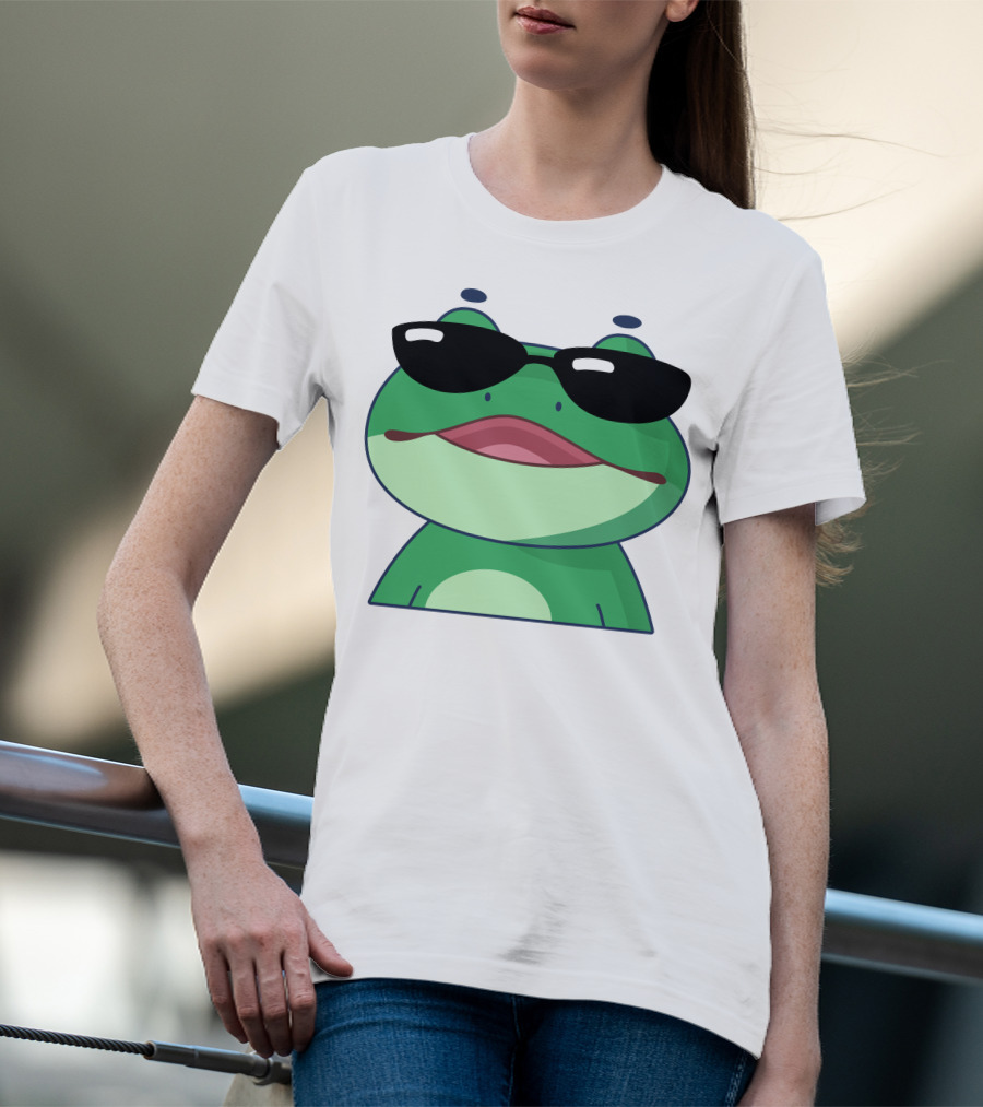 Boomerna Frog With Sunglasses T-Shirt
