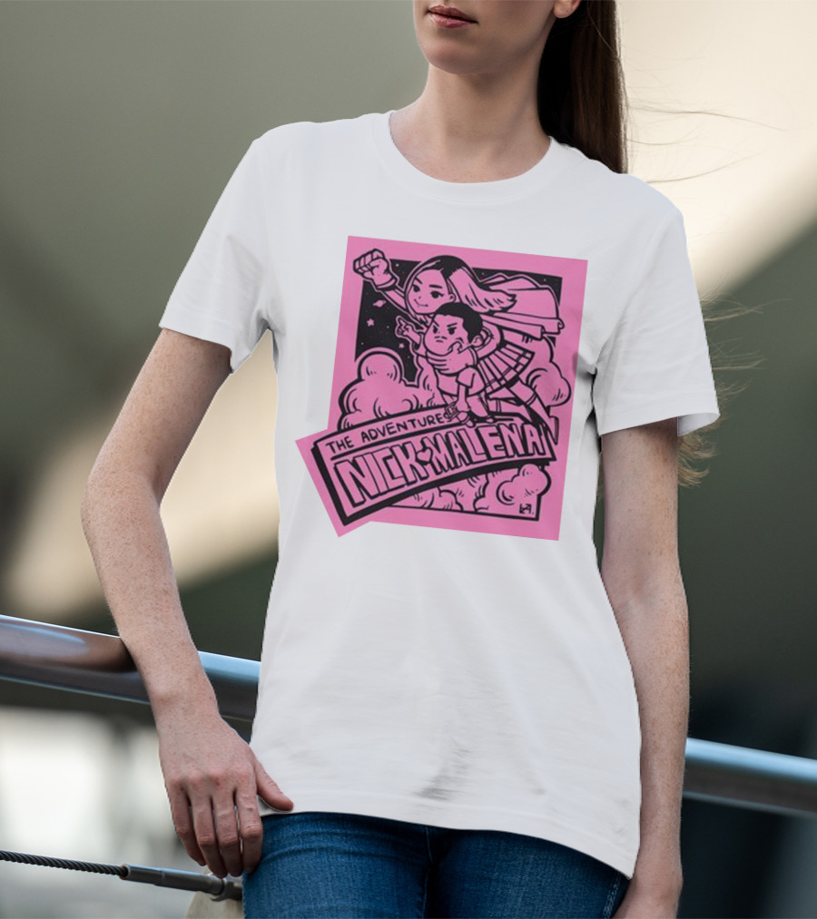 The Adventure Nick Malena Nmplol Merch T-Shirt