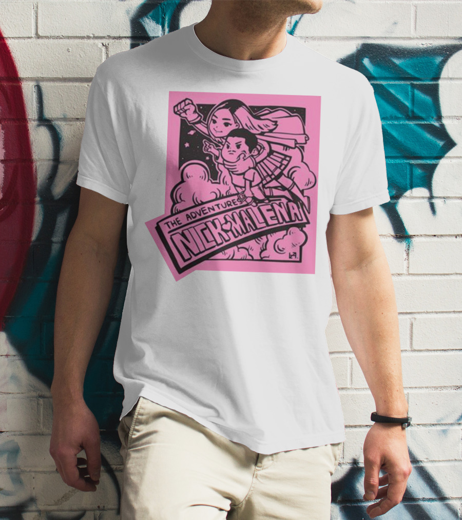 The Adventure Nick Malena Nmplol Merch T-Shirt
