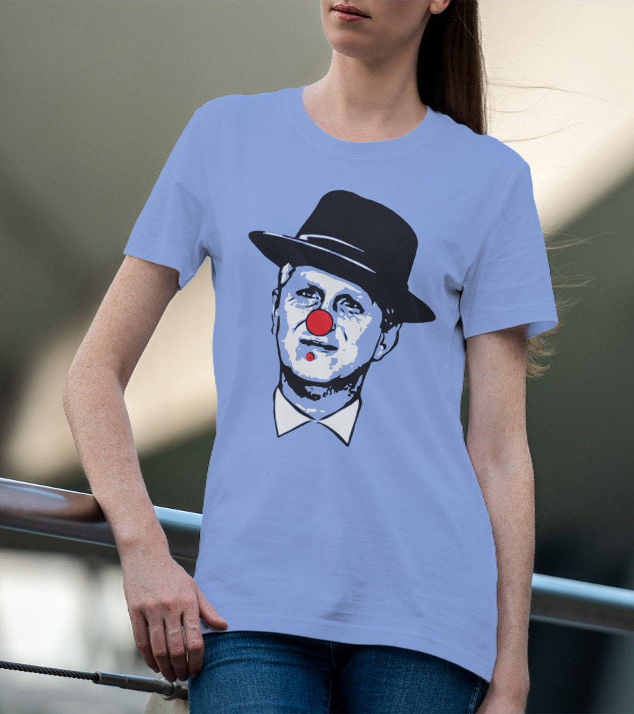 Michael Rapaport Clown Face With Hat And Red Nose T-Shirt