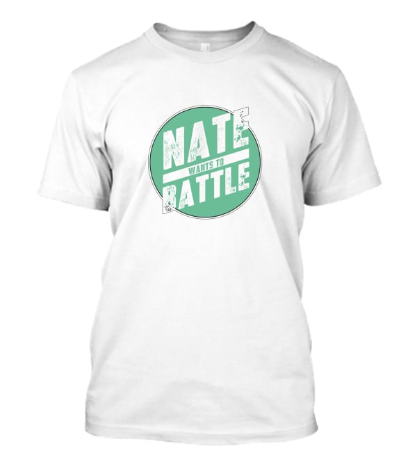 NateWantsToBattle Green Circle T-Shirt