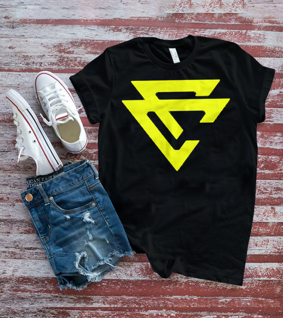 Capron Funk CF Logo Yellow And Black Merch T-Shirt