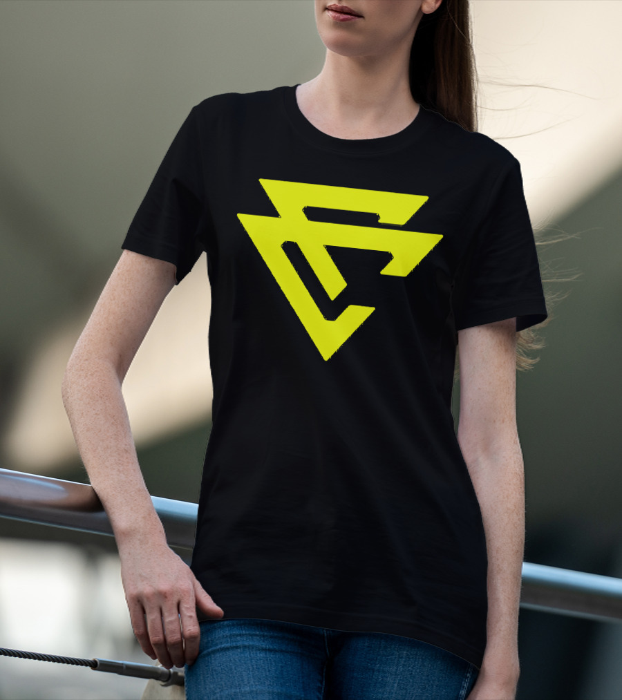 Capron Funk CF Logo Yellow And Black Merch T-Shirt