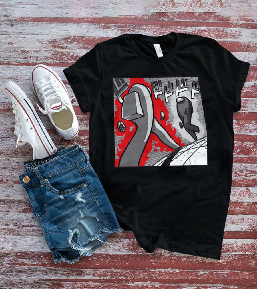Shop Among Us JoJo Parody Manga T-Shirt