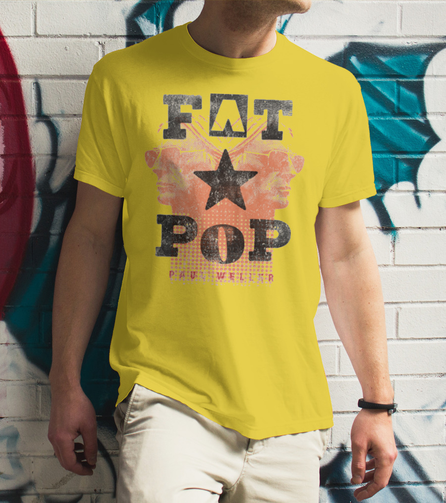 FAT POP Paul Weller Star T-Shirt