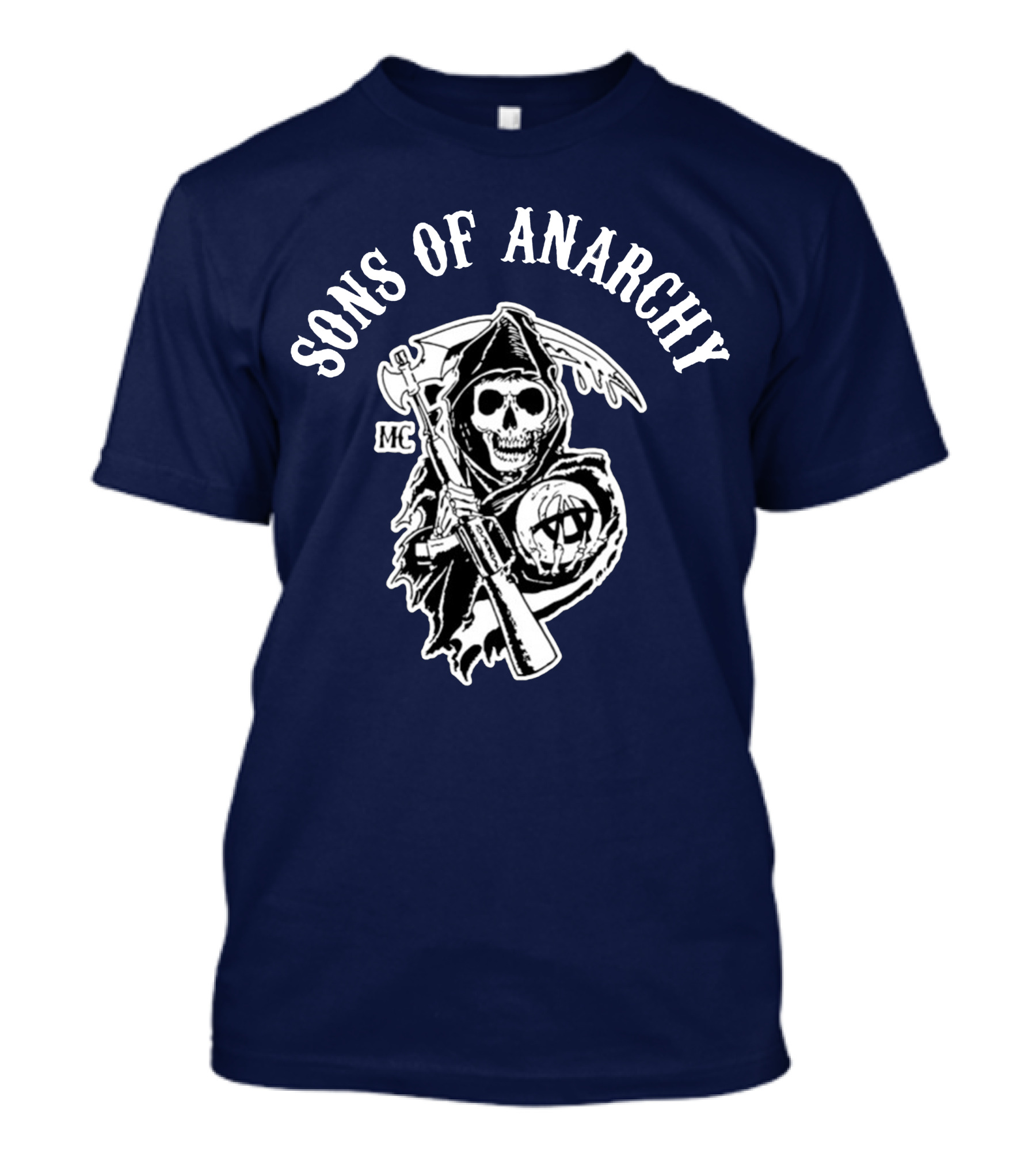 Sons Of Anarchy MC Grim Reaper Iconic Merchandise T-Shirt