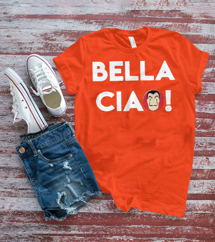 BELLA CIAO Money Heist Mask T-Shirt