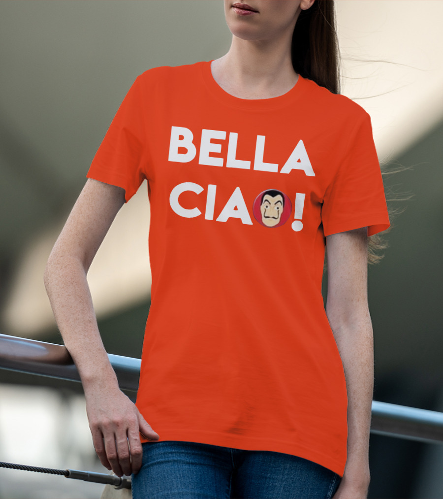 BELLA CIAO Money Heist Mask T-Shirt