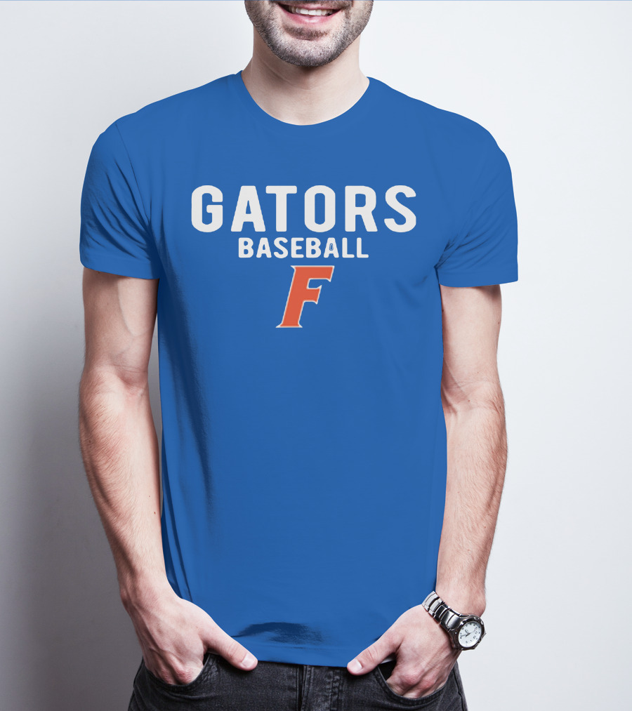 Florida Gators Baseball F Logo Blue T-Shirt