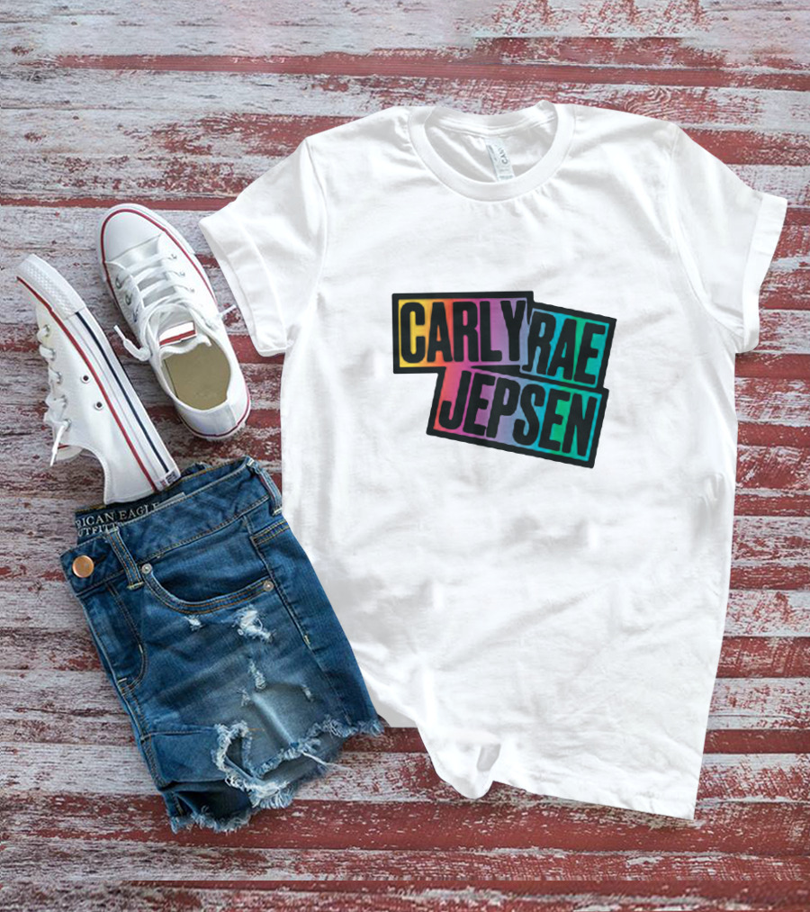 Carly Rae Jepsen Rainbow Merch T-Shirt