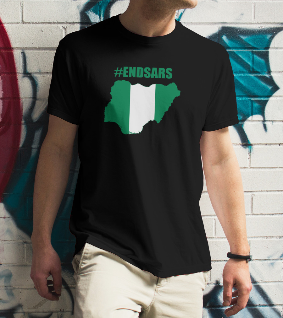 Hamilton End Bad Governance In Nigeria #ENDSARS T-Shirt
