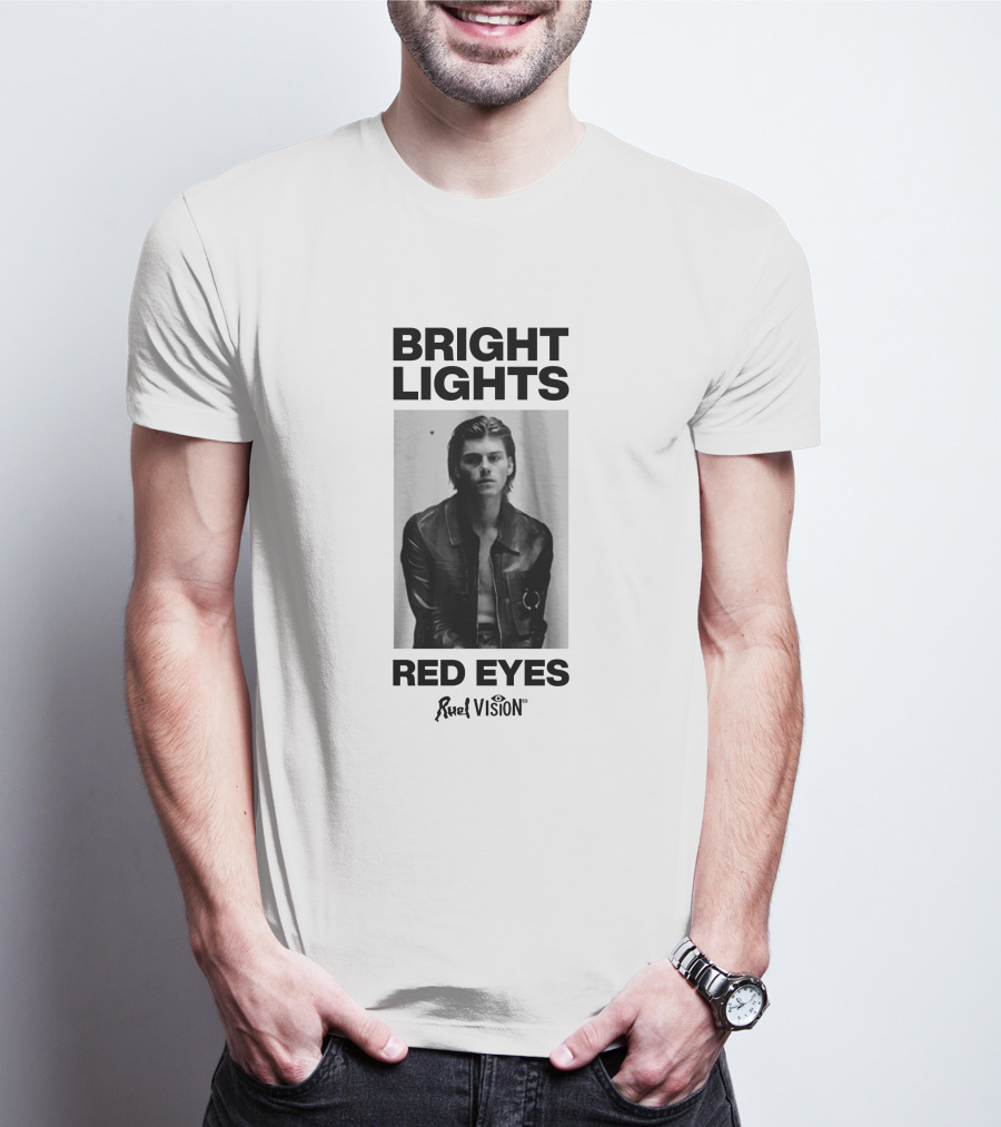 Bright Lights Red Eyes Ruel Vision T-Shirt