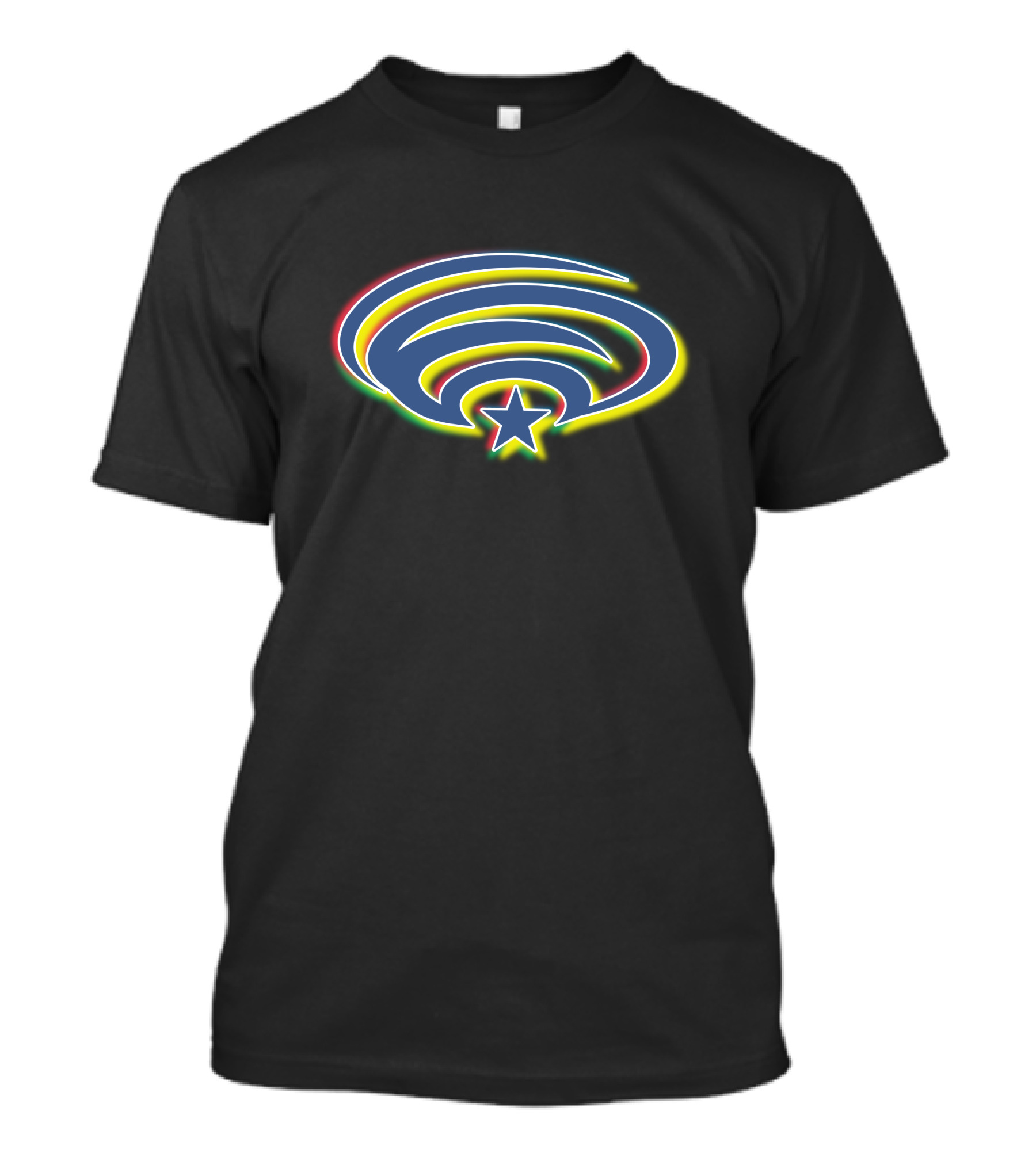 Wondercon Colorful Spiral Star T-Shirt