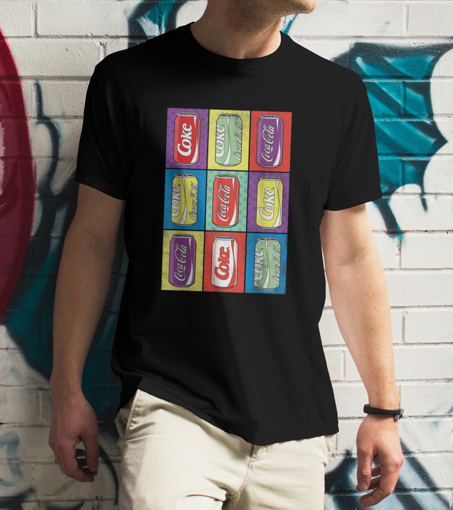 Coke Coca Cola Cans Retro Pop T-Shirt