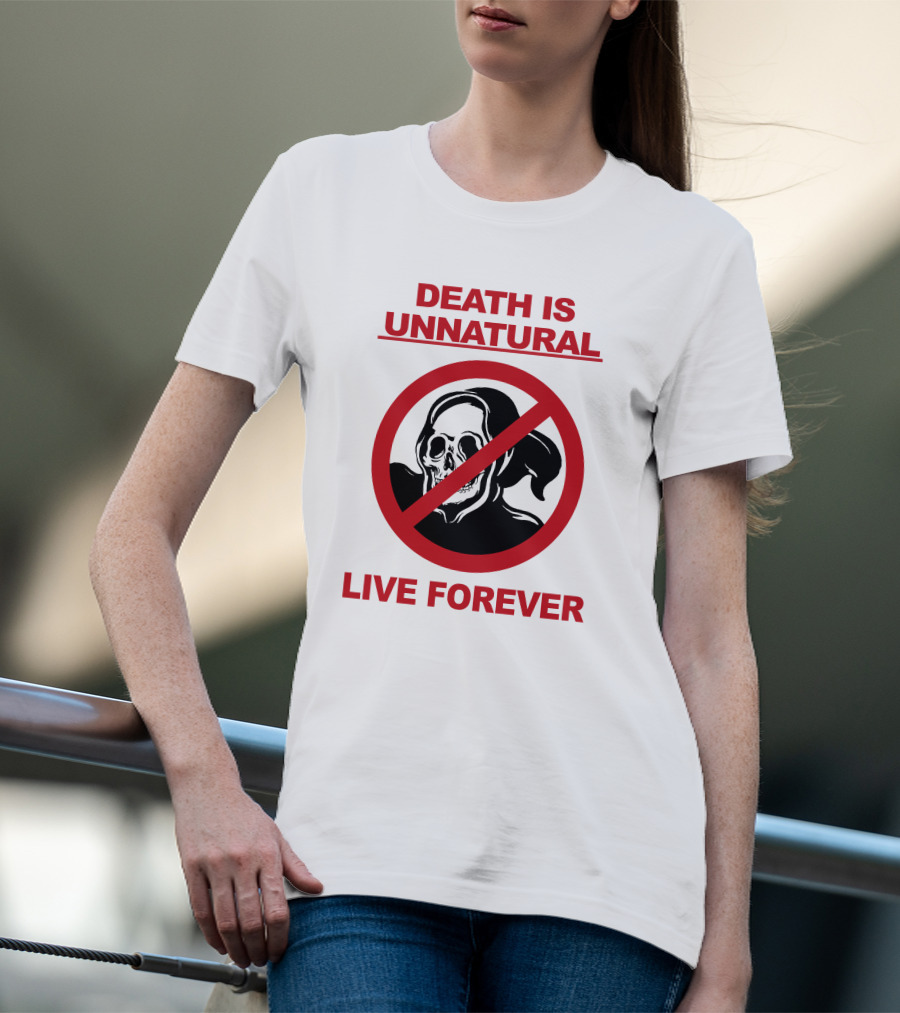 Death Is Unnatural Live Forever Jaik Olson Puppyteeth T-Shirt