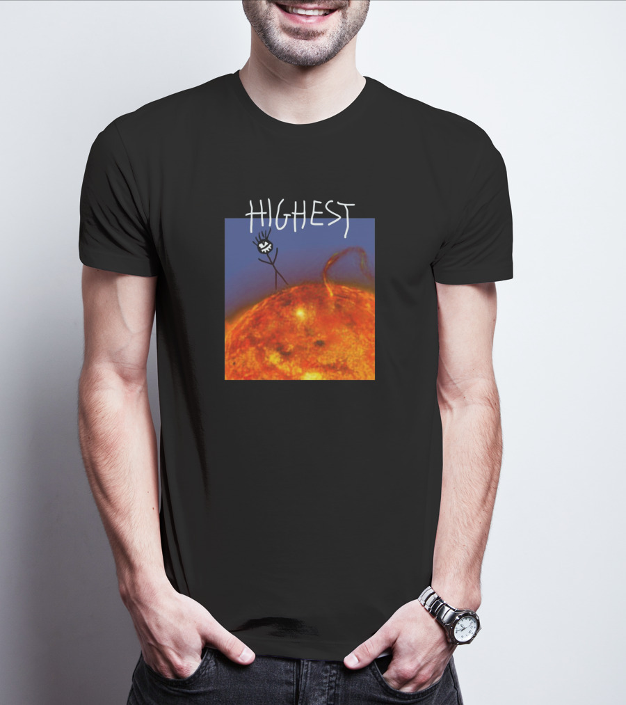Travis Scott Highest Sun Stick Figure T-Shirt