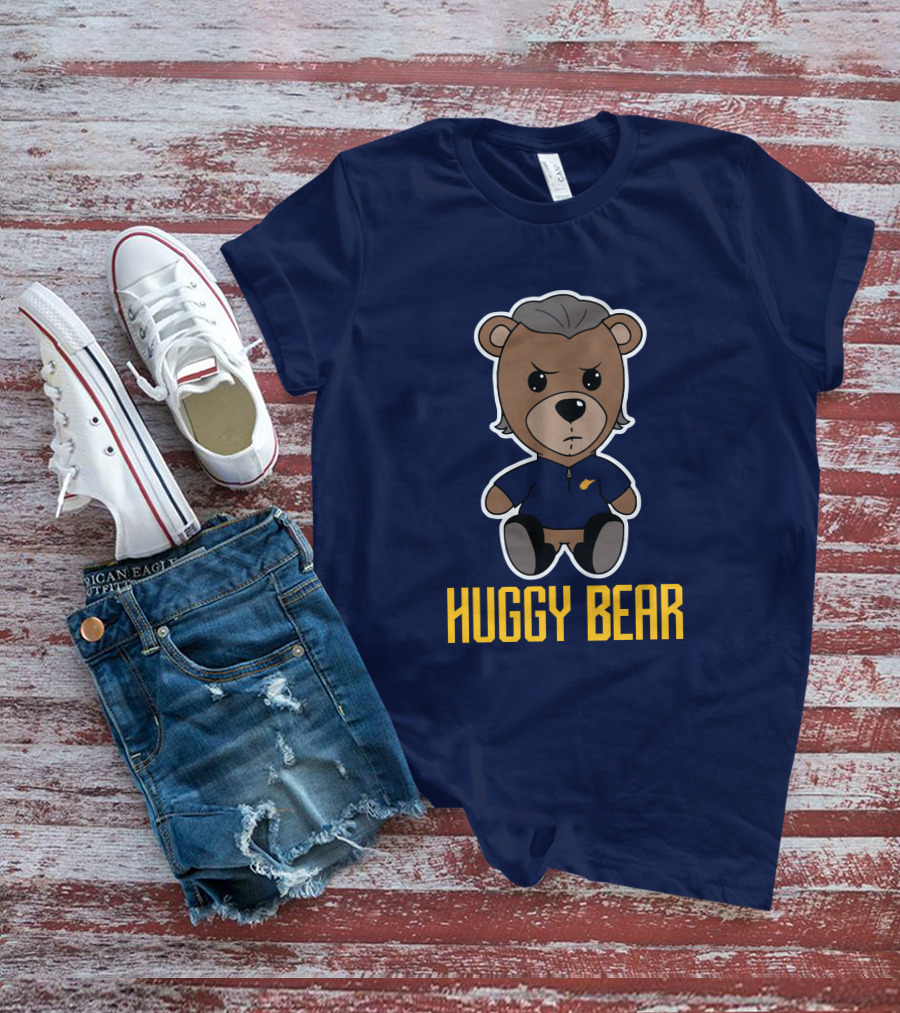 Huggy Bear Bob Huggins Iconic Cartoon Character T-Shirt